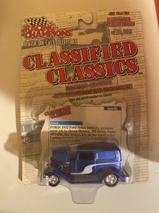 Racing Champions Classified Classics 1932 32 Ford Sedan Delivery Die Cast 1/64