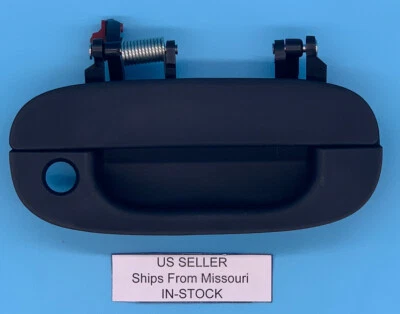 Manija de puerta exterior del lado derecho del pasajero para 94-01 Dodge Ram negra texturizada NUEVO Foto 1 de 4