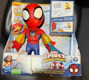 Marvel Spidey & His Amazing Friends Electronic Suit Up Spidey Action Figure - Picture 1 of 2
