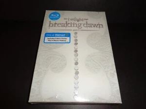 TWILIGHT SAGA BREAKING DAWN Pt 1-Walmart Excl Wedding Ed w/ FABRIC POSTER-BLURAY - Picture 1 of 16