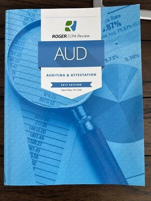 Roger CPA Review 2017 Auditing & Attestation Textbook - Image 1 of 4