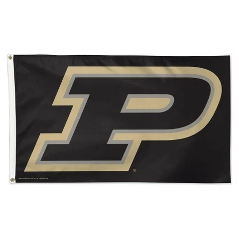 Purdue Boilermakers 3x5 Flag Deluxe Banner NCAA College Single Sided Sports Fan Cover