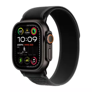 Apple Watch Ultra 2 49mm GPS Cell Black Titanium Case Trail Loop S/M MX4U3LW/A - Picture 1 of 3