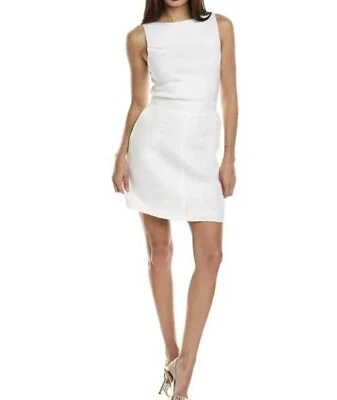 VESTIDO TED BAKER Mujer Talla 1 (4US) Funda Blanca Mini Foto 1 de 4