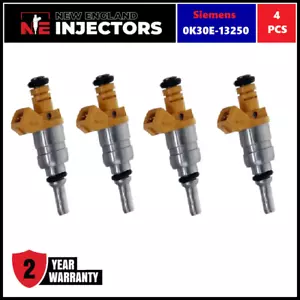 Set of 4 Reman OEM Siemens Fuel Injectors For 2001-2005 Kia Rio 1.5L 1.6L I4 - Picture 1 of 3