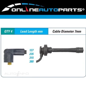 Ignition Spark Plug Lead Set for Kia Rio BC 4cyl 1.5L A5D 2000~2005 - Picture 1 of 1
