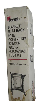 Manta/estante de edredón Powell nuevo stock antiguo 1991 roble nostálgico Foto 1 de 4