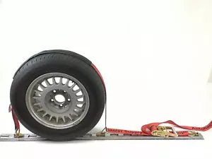 RED Show Car Tie-Down Kit Twelve 2ft Vertical E Track, 4 Low Profile Straps - Picture 1 of 8