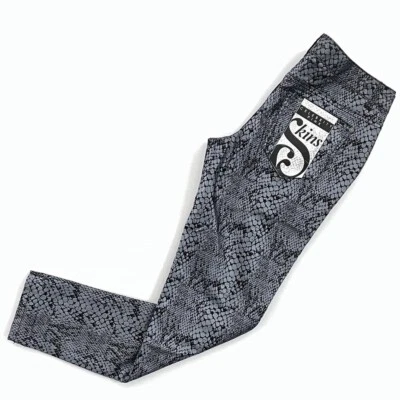 Знаменитости розовый женщин кожи тонкий узкие джинсы серый змея печати Juniors 9 новый - Изображение 1 из 4