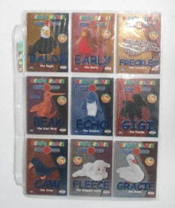 Ty Beanie Babies BBOC Cards Series 2 Set of 24 Blue Rookies - Picture 1 of 3