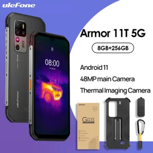 Global Version 6.1'' Ulefone Armor 11T 5G Android 11 8GB 256GB 48MP Rugged Phone - Picture 1 of 15