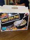 Open-Fire Pop All-Inclusive Popping Kit Black Outdoor Popcorn Popper See Desc