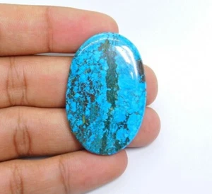 Increíble cabujón de piedras preciosas turquesa natural suelto para joyería 63 quilates ME-4933 - Imagen 1 de 4