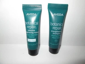 Aveda Botanical Repair Strengthening Shampoo & Masque .34 oz. Each Travel Sz. - Picture 1 of 2