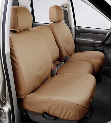 NUEVAS fundas de asiento delanteras Covercraft SeatSaver de polialgodón tostado SS3359PCTN F150 04-08 Foto 1 de 4