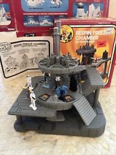 Vintage 1982 Star Wars Micro Collection Bespin Freeze Chamber W  Figures Box