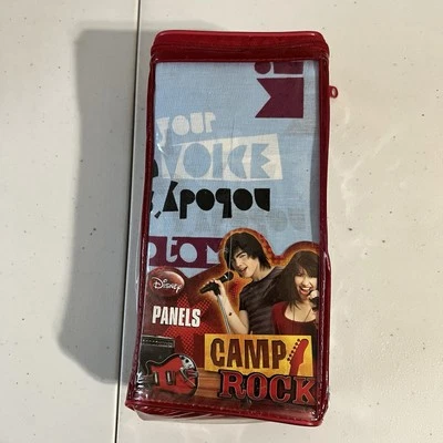 "Cortinas de tratamiento de ventanas/paneles de roca Disney Camp ~ 2 paneles 82"" X 63"" SIN USAR" Foto 1 de 3