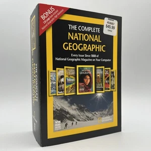 Kompletne oprogramowanie National Geographic DVD Rom Win Mac każde wydanie 1888-2008 - Zdjęcie 1 z 9