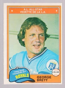 * 1981 O-Pee-Chee #113 - GEORGE BRETT ** - Picture 1 of 2