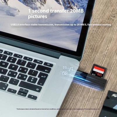 USB3.0 Storage Card Card Adapter Support Fast Data Transfer Plugs and Play - Image 1 of 4