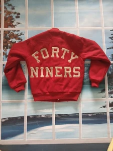 SF 49ers Chalkline Wool letterman Jacket - S - Vintage - EXTREMELY RARE - Picture 1 of 12