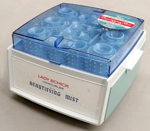 Lady Schick Beautifying Mist Hot Steam Roller w/ Curlers & Instructions EXC COND - Picture 1 of 6