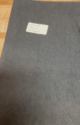 Tela de punto de cruz Aida 18 unidades 28x68 pulgadas negra Foto 1 de 2