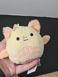 Squishmallow Meghan Clip 3.5 Inch New With Tag Bat Cute Kawaii  - Picture 1 of 7