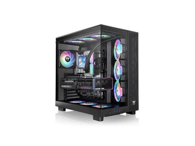 Thermaltake View 380 XL TG ARGB; 4x120mm ARGB Lite Fans Included; 360mm Radiator - Image 1 of 4