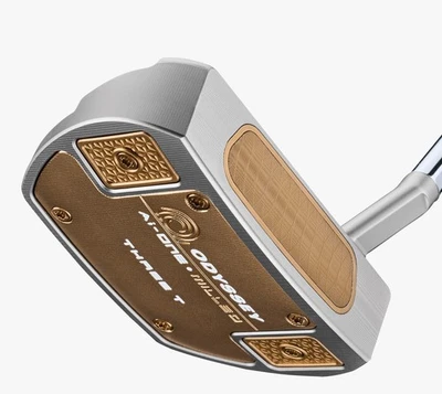 New Odyssey Golf AI-One Milled Silver #3T Putter S 34" - Image 1 of 4