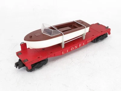 Lionel Trains 6801 Boat Car, O Gauge (H) - Image 1 of 4
