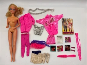 Vintage Barbie and the Rockers Puppe & Kleidung 80er Jahre Mattel LESEN - Bild 1 von 17