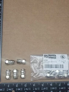 5 Pcs, 1977696 RS Pro, Push In Fitting To Push 8mm, - Picture 1 of 3