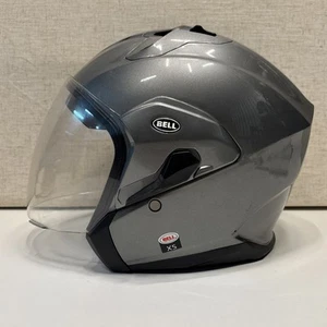 Bell Racing Adult Mag-9 Solid Motorcycle Helmet Gray Black Size XS Fast Shipping - Picture 1 of 7