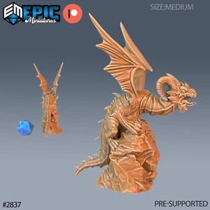 6K Resin 32mm Epic Miniatures Dragon Wyrmling Angry (Medium) für D&D, Rollenspiel - Bild 1 von 1