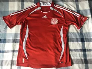 Camiseta Dinamarca local 2006 talla pequeña Adidas - Imagen 1 de 7