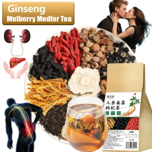Ginseng Maulbeer Mispel Tee, Nierentee, Lebertee, Nierengesundheit für Männer & Frauen - Bild 1 von 15