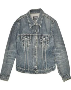 GAS Womens Denim Jacket UK 18 XL Blue Cotton AO23 - Picture 1 of 4