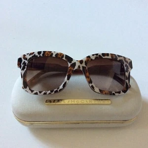 STELLA MCCARTNEY LADIES LEOPARD PRINT BROWN GREY LENS SUNGLASSES RRP Â£145 KL