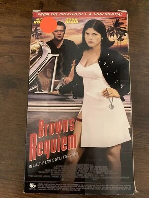 Brown's Requiem VHS 2000 James Ellroy Selma Blair Michael Rooker Film Noir Cop - Image 1 of 3