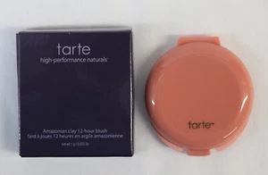 Tarte Amazonian Clay 12-hour Blush ▪ Party Dress ▪ Travel Size .035oz New In Box - Picture 1 of 3