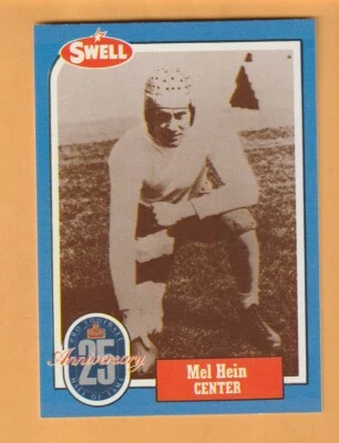 Mel Hein New York Giants 1988 Swell Greats #50 Washington State Cougars 10M - Image 1 of 2