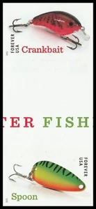 US 5961 5965 Freshwater Fishing Lures F horz gutter pair MNH 2025 - Picture 1 of 1