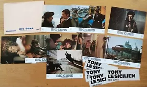 BIG GUNS Alain Delon 9 photos cinema originales '73 - Foto 1 di 1