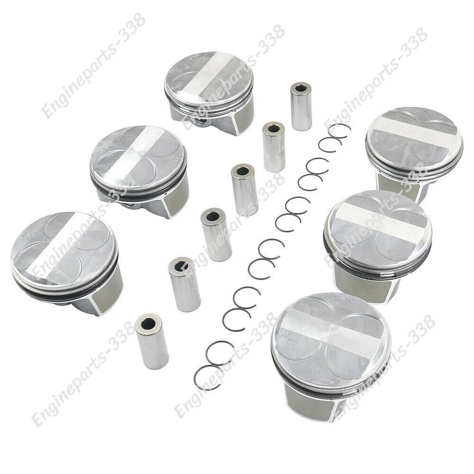 Juego de pistones y anillos Φ88 mm para Mercedes-Benz C300 E280 E300 S300 2,5 L 3,0 L M272 Foto 1 de 4