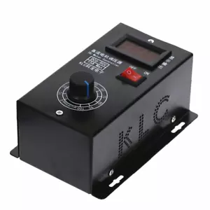 DC 6-90V PWM Motor DC Speed Controller Regulator PLC 15A Governor Volt Display - Picture 1 of 7