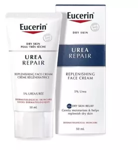 Eucerin Dry Skin Relief Face Cream 50ml - Picture 1 of 4