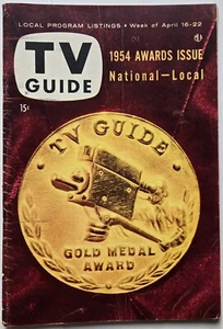 April 1954 TV Guide Gold Metal Awards - Bild 1 von 8