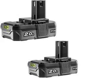 Ryobi One+ 2 x RB18L20 2AMP BATTERY - Picture 1 of 1