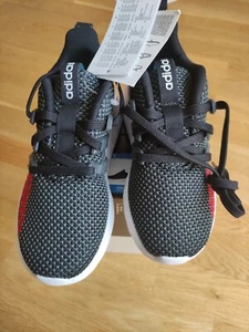 Adidas Questar Flow K Black Grey Active Red, Gr. EU29 - Bild 1 von 6